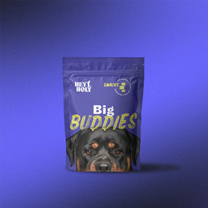HEY HOLY Big Buddies Snacks Produktverpackung